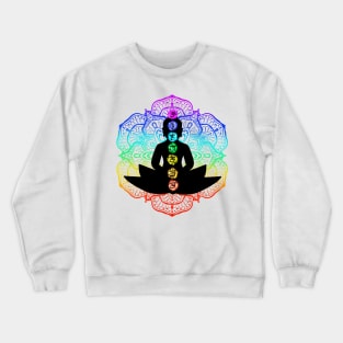 Reiki Chakras Crewneck Sweatshirt